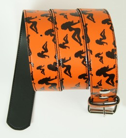 Lady orange mix belt
