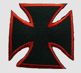 Herocross plain black-red things of the world