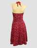 Back - Leopard red marilyn dress