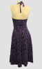 Zebra purple marilyn dress