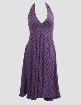 Dot L purple marilyn dress
