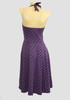 Dot L purple marilyn dress