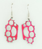 Punch pink mix pendant