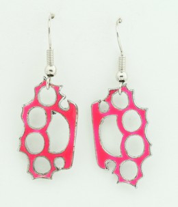 Punch pink mix pendant