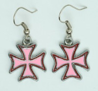Herocross pink-red mix pendant