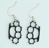 Punch black mix pendant