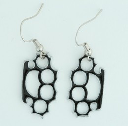 Punch black mix pendant