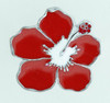 Hibiscus red mix ring