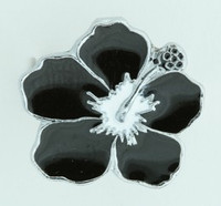 Hibiscus black mix ring
