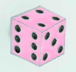 Dice PE pink mix ring