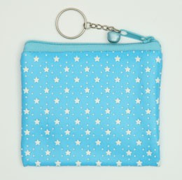 Star blue coin bag Bag