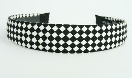 Check black M medium cotton