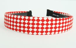 Check red M medium cotton