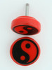 PL Yy red flat fake piercing