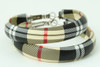 Scotch beige creole ear ring