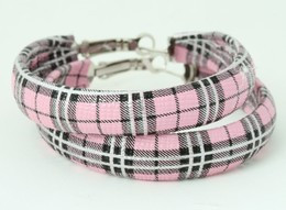 Scotch pink creole ear ring