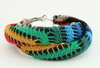 Knitted color creole ear ring