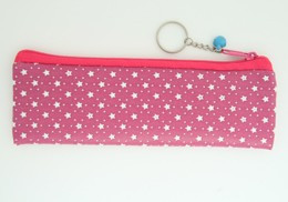 Star D pink pencil bag Bag