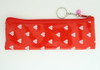 Heart red pencil bag Bag