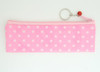 Dot pink pencil bag Bag