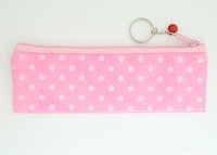 Dot pink pencil bag Bag