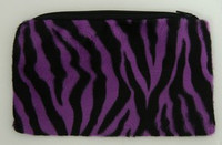 Zebra Purple Pencil bag Bag