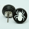 Spider black-white circular reference stud