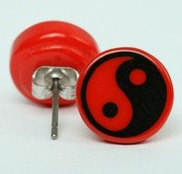 PL Yy red circular reference stud