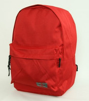 Plain red mix rucksack