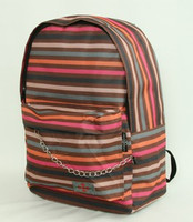 Stripe mix rucksack