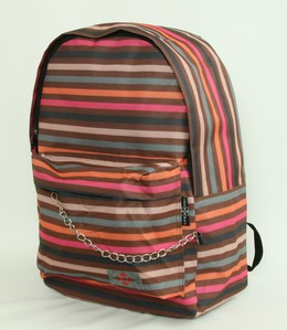 Stripe mix rucksack