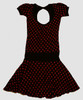 OIB skull black-red fashion dress