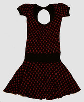 OIB skull black-red fashion dress