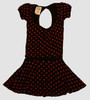 OIB 3D star black-red fashion dress
