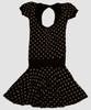 OIB 3D star black-white fashion dress