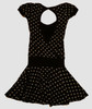 OIB 3D star black-white fashion dress