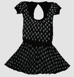 OIB skull black empty fashion dress