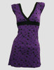 Stars purple fashion dress