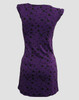 Stars purple fashion dress