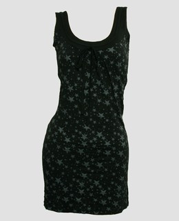Front - Stars grey fashion dress