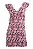 Front - Flower pink fashion dress