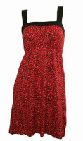 Front - TE leopard red small fashion dress