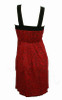Back TE - leopard red fashion dress