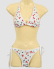 Cherry star white bikini lady