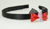 Black-red / shoe pink red bow & mix