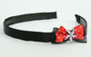 Black-red / star black-pink red bow & mix