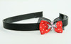 Black-red / herocross pink red bow & mix
