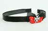 Black-red / herocross white red bow & mix