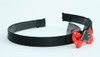 Black-red / ace of spades red bow & mix