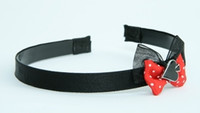 Black-red / ace of spades red bow & mix